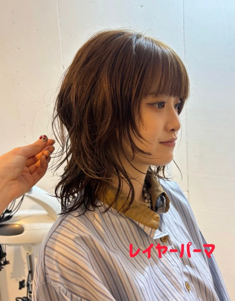 #福岡美容室  #天神美容室  #レイヤーパーマ