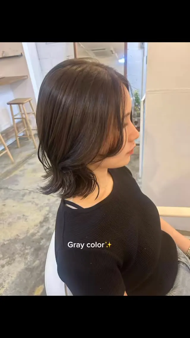透明感あるGraycolor💞